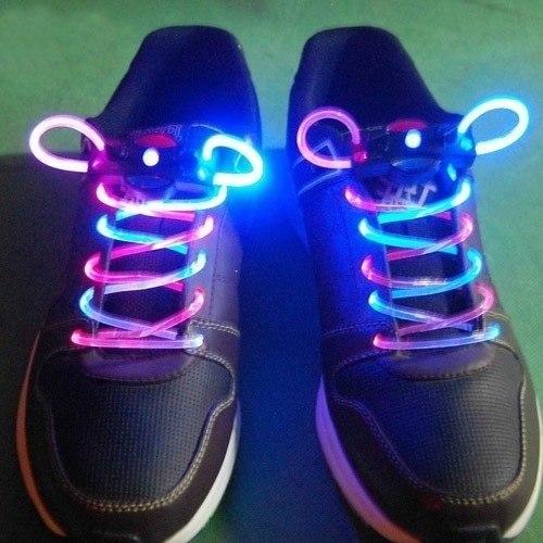 Фото 1 Светящиеся шнурки UFT Disco Rainbow
