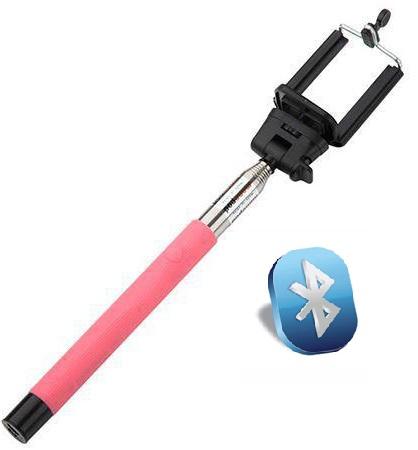 Селфи монопод со встроенным Bluetooth M+ Pink (MP050234)