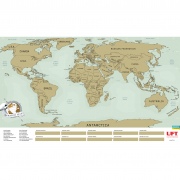 Скретч карта мира на английском языке UFT Scratch map (Scratchworldmap)