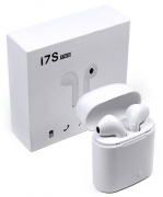 Беспроводные Bluetooth наушники UFT HBQ i7S TWS White с кейсом-футляром
