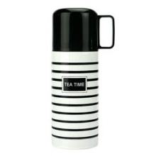Термос UFT Tea Time black & white 350 мл (UFTMP132)