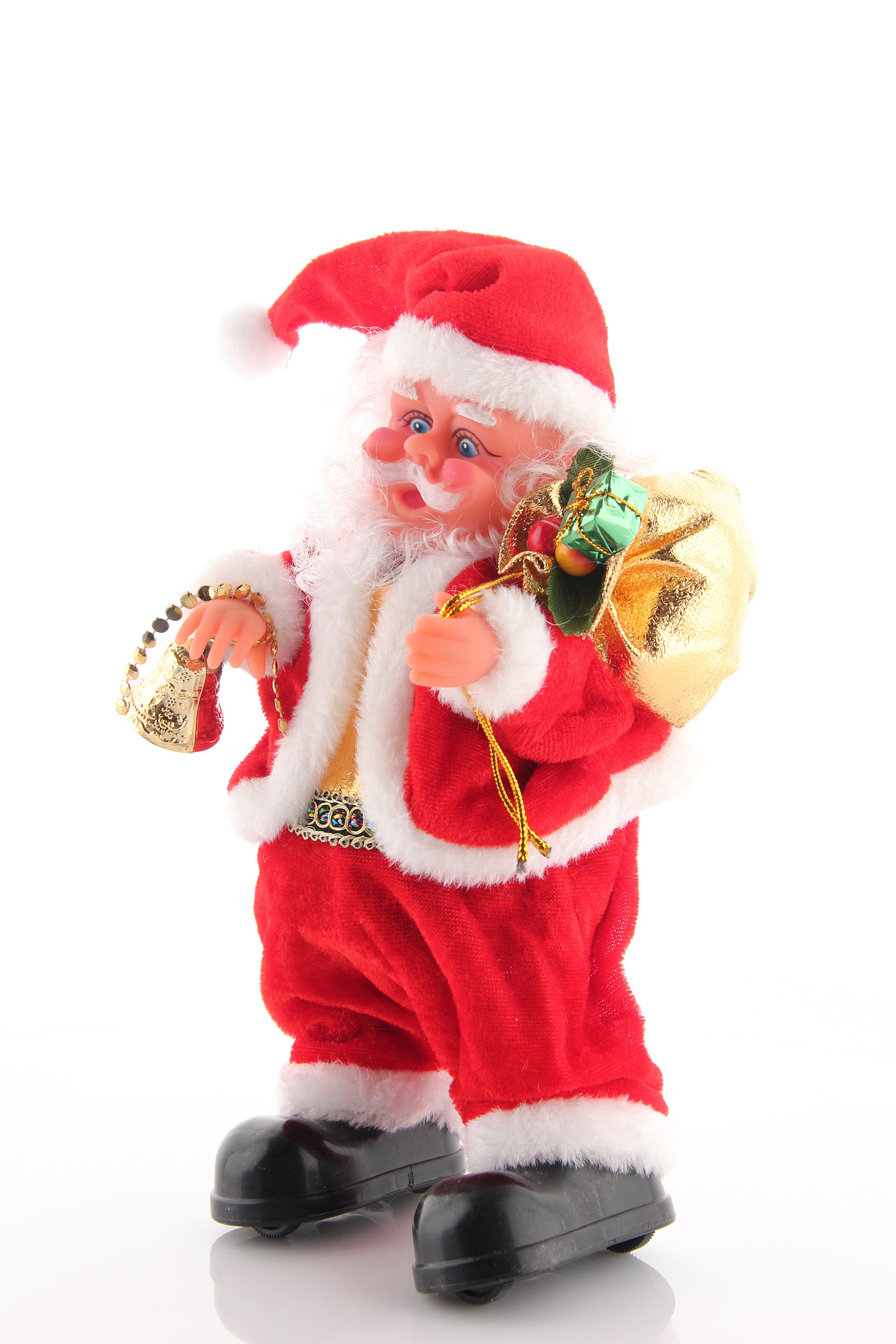 Фото 3 Танцующий Санта Клаус с мешочком подарков