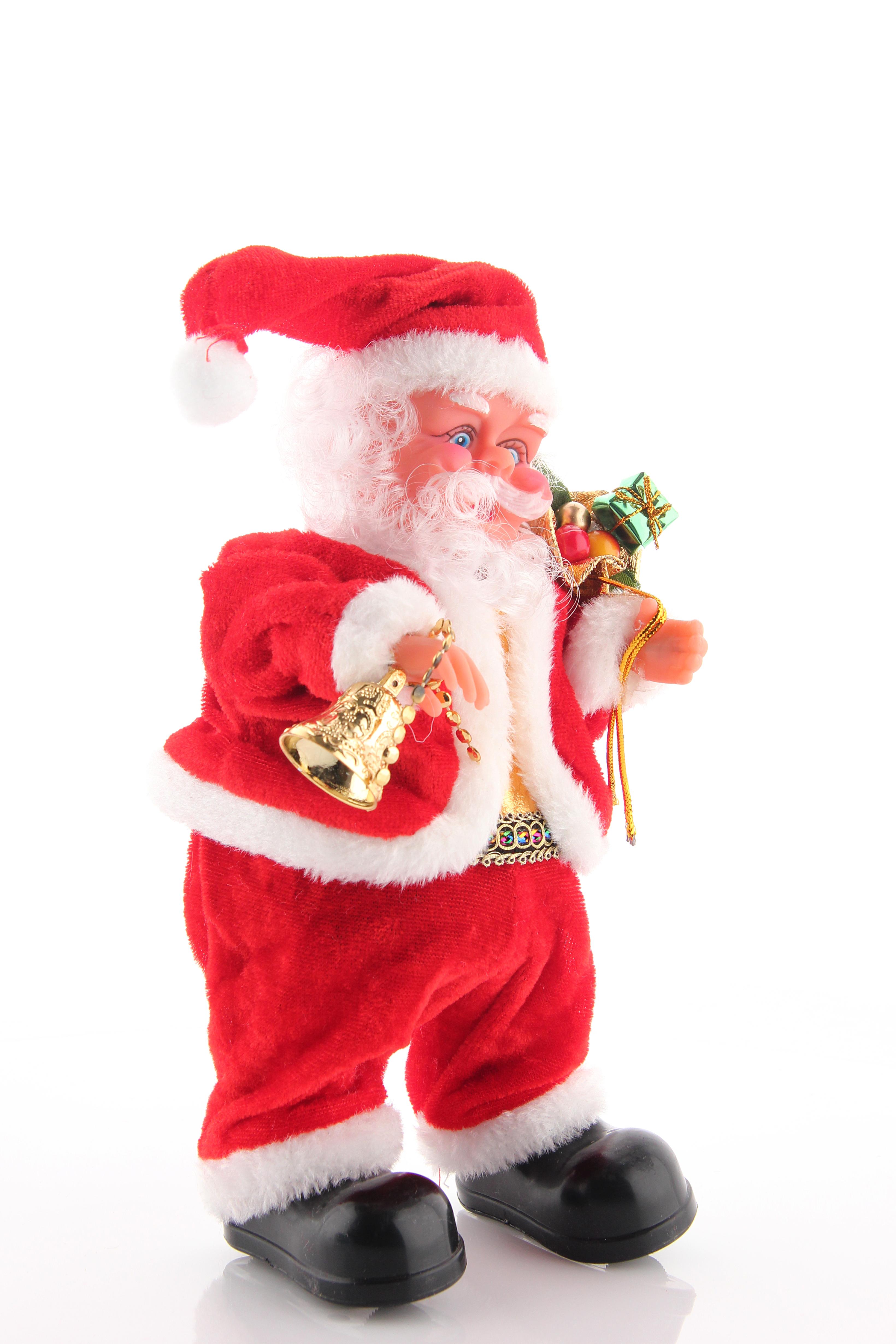Фото 4 Танцующий Санта Клаус с мешочком подарков