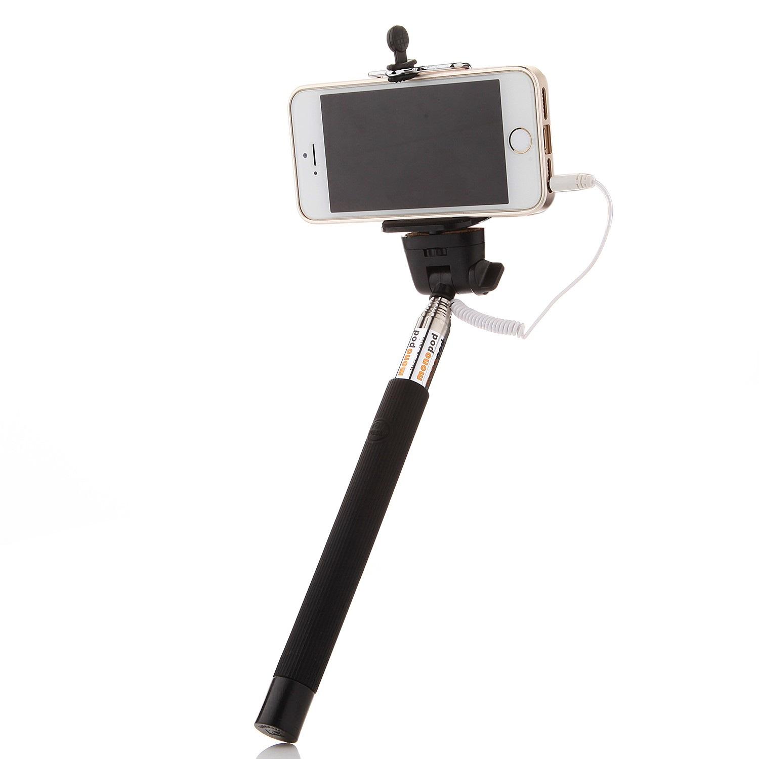 Фото 1 Монопод для селфи со шнуром M+ Selfie Palka Black (MP050200)
