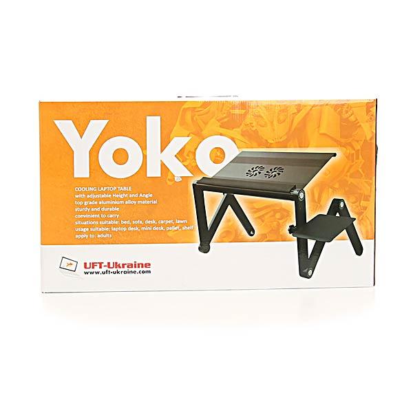 Столик для ноутбука с активным охлаждением CG YOKO VIP silver