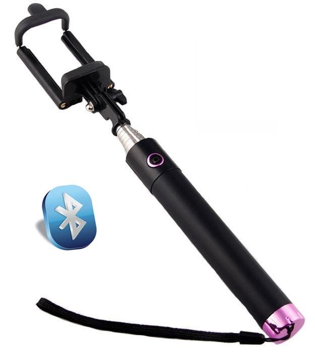 Фото 1 Селфи монопод со встроенным Bluetooth M+ Premium Pink (MP050252)