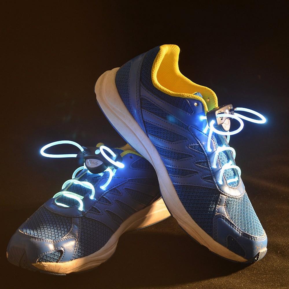 Светящиеся шнурки Disco синие (svetshnurblue)