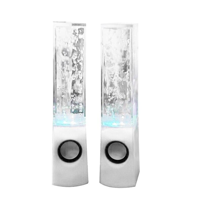Фото 5 Акустическая система UFT Dancing Water Speakers White с фонтанчиком с подсветкой к ПК