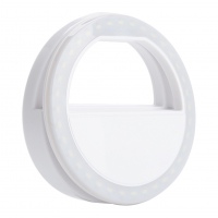 Кольцо лампа для селфи Selfie Ring white (MP050306)