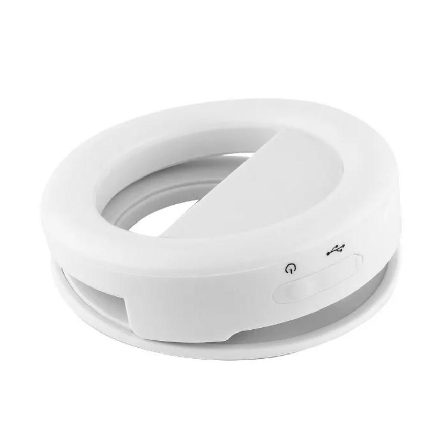 Фото 3 Кольцо лампа для селфи Selfie Ring white (MP050306)