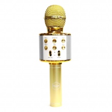 Bluetooth микрофон для караоке UFT MUSIC STAR MK2L Gold