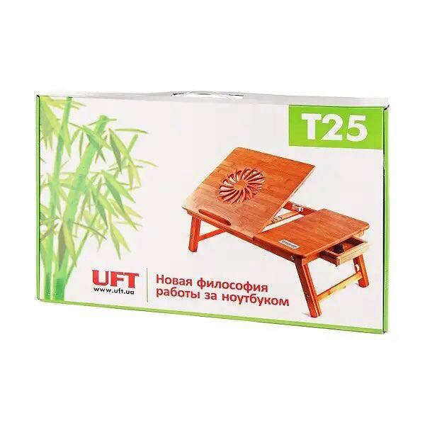Бамбуковый столик для ноутбука 17