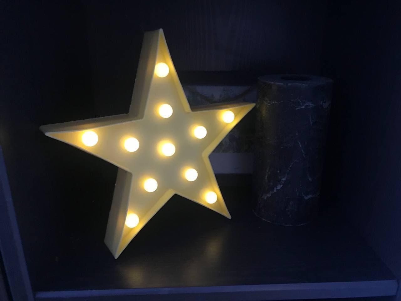 Фото 3 Светильник детский ночник LED Звездочка UFT Funny Lamp Star 26х 4.5х 26 см