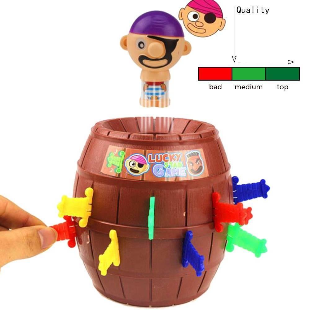 Настольная детская игра Пират в Бочке UFT Pirates Barrels