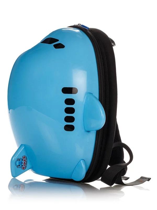 Фото 2 Детский школьный рюкзак ранец каркасный самолет UFT Аirplane 91102W Blue