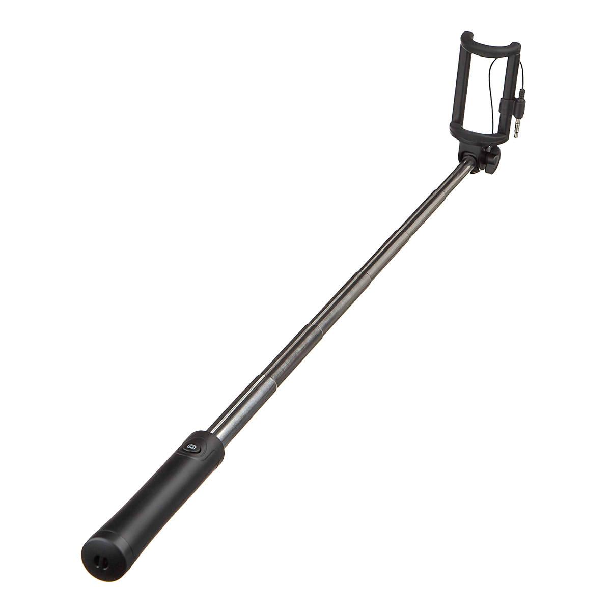 Монопод для селфи cо шнуром CG SS33 NEW-YORK Selfie Stick Black