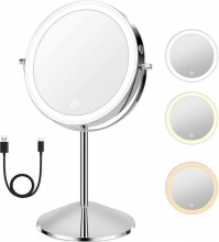 Зеркало косметическое с LED-подсветкой с аккумулятором UFT Cosmetic Mirroir CM1