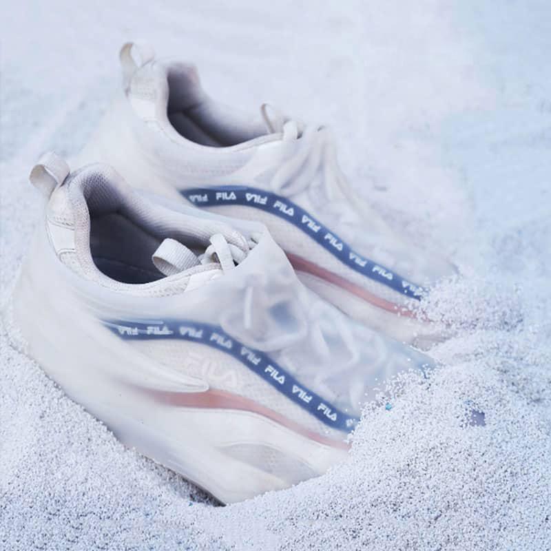 Фото 3 Силиконовые водонепроницаемые бахилы Чехлы на обувь CG WSS1 M White