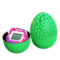 Игрушка электронный питомец Тамагочи в Яйце Динозавра Eggshell Game Green