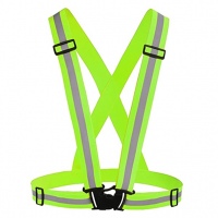 Светоотражающий пояс-жилет для велосипедистов CG waistcoat Green