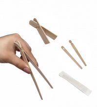 Палочки одноразовые для суши учебные UFT Kids Chopstick 10 шт пар в индивидуальной упаковке