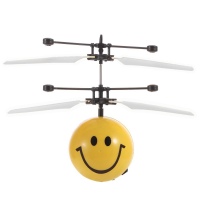 Летающий смайлик игрушка с датчиком на препятствия CG Fly Smile1