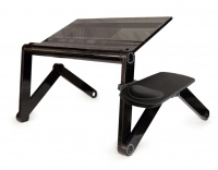 Столик для ноутбука с подставкой для мышки CG T38  Black
