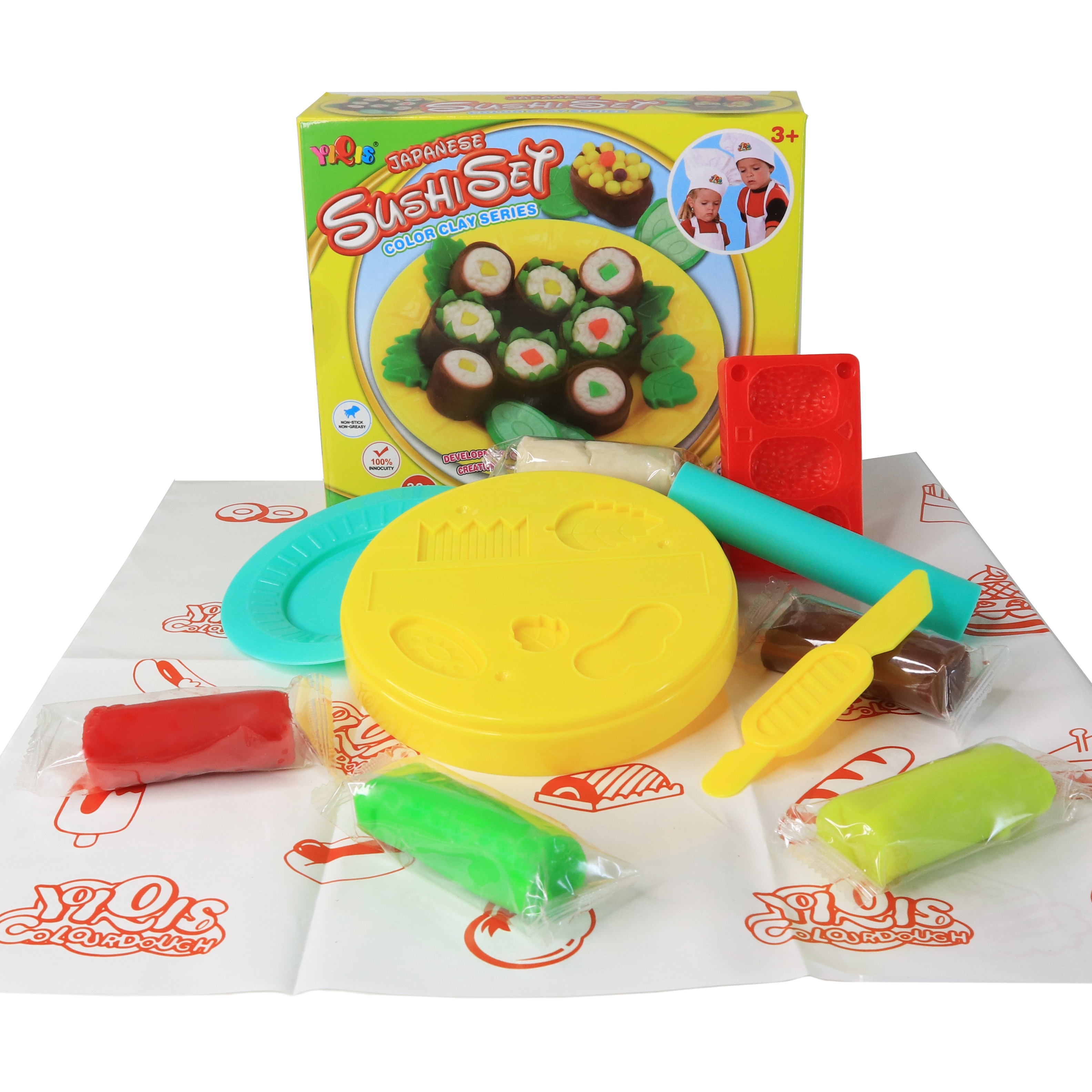Фото Набор пластилина для лепки CG Playdough Sushi Set