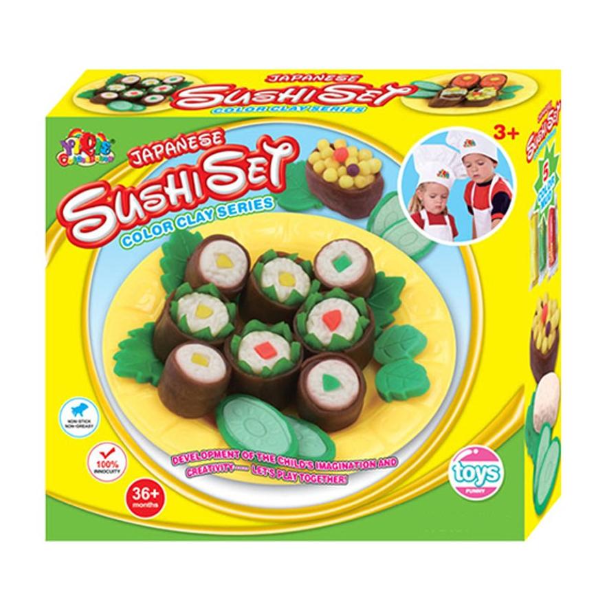 Фото 3 Набор пластилина для лепки CG ALENTO Playdough Sushi Set