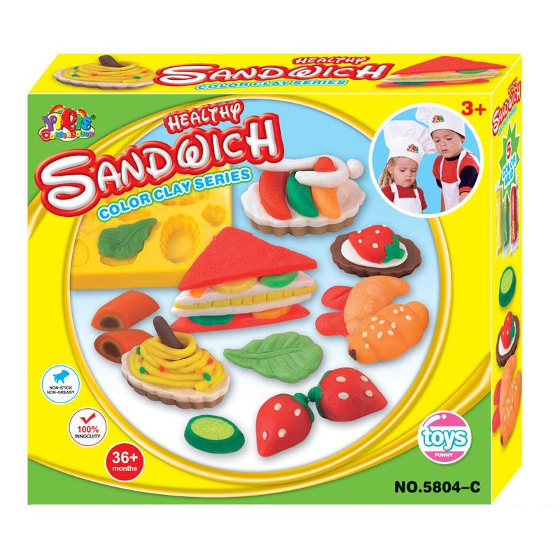 Фото 3 Набор пластилина для лепки CG Playdough Healthy Sandwich