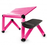 Столик для ноутбука с подставкой под мышку CG T38 Pink