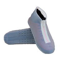 Cиликоновые чехлы-бахилы для обуви с молнией L 41-43 CG WSS2 White