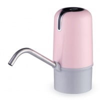 Электрическая помпа UFT Pump Dispenser Pink для воды на бутль с аккумулятором