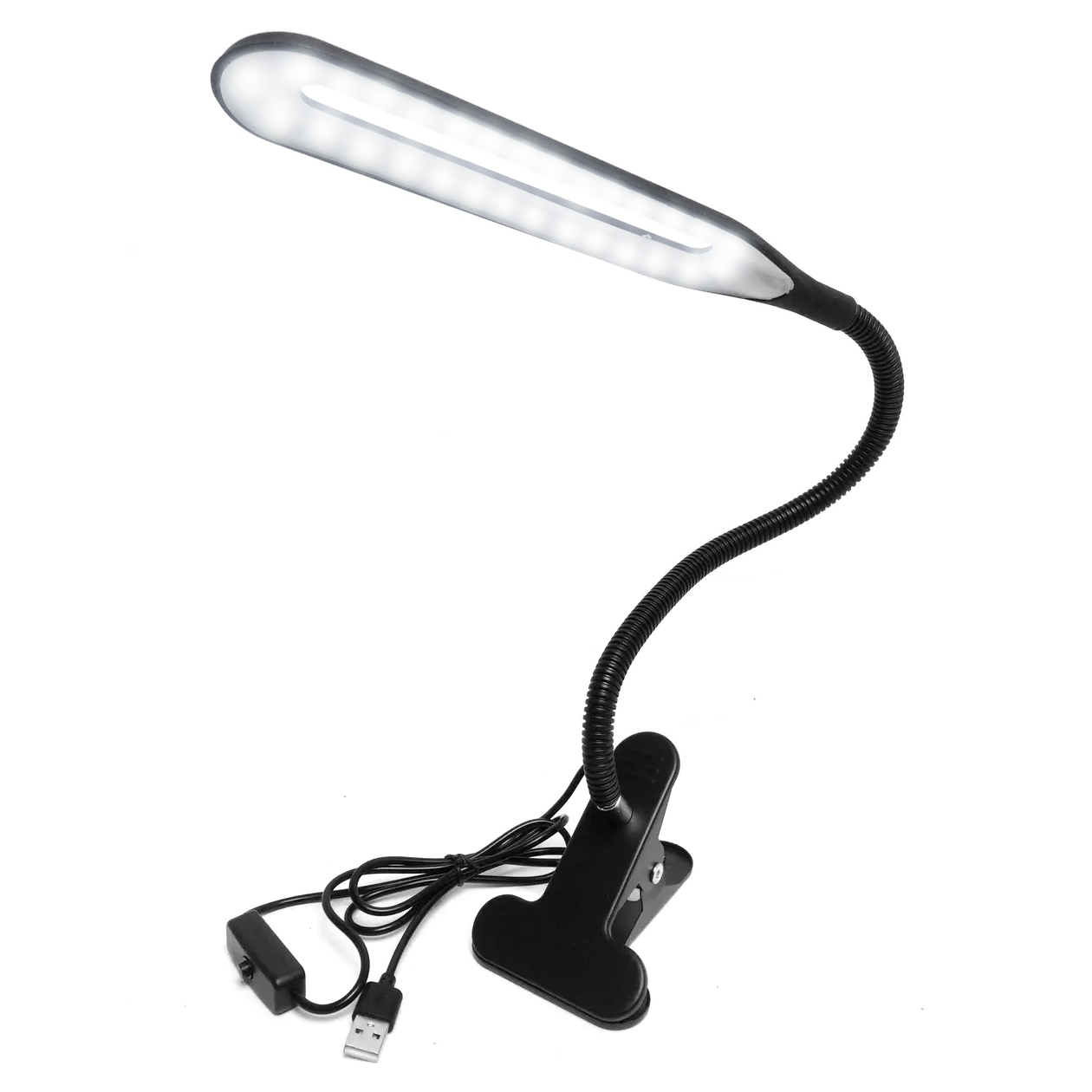 Фото Гибкая лампа LED с креплением прищепкой UFT Lamp 1 Black