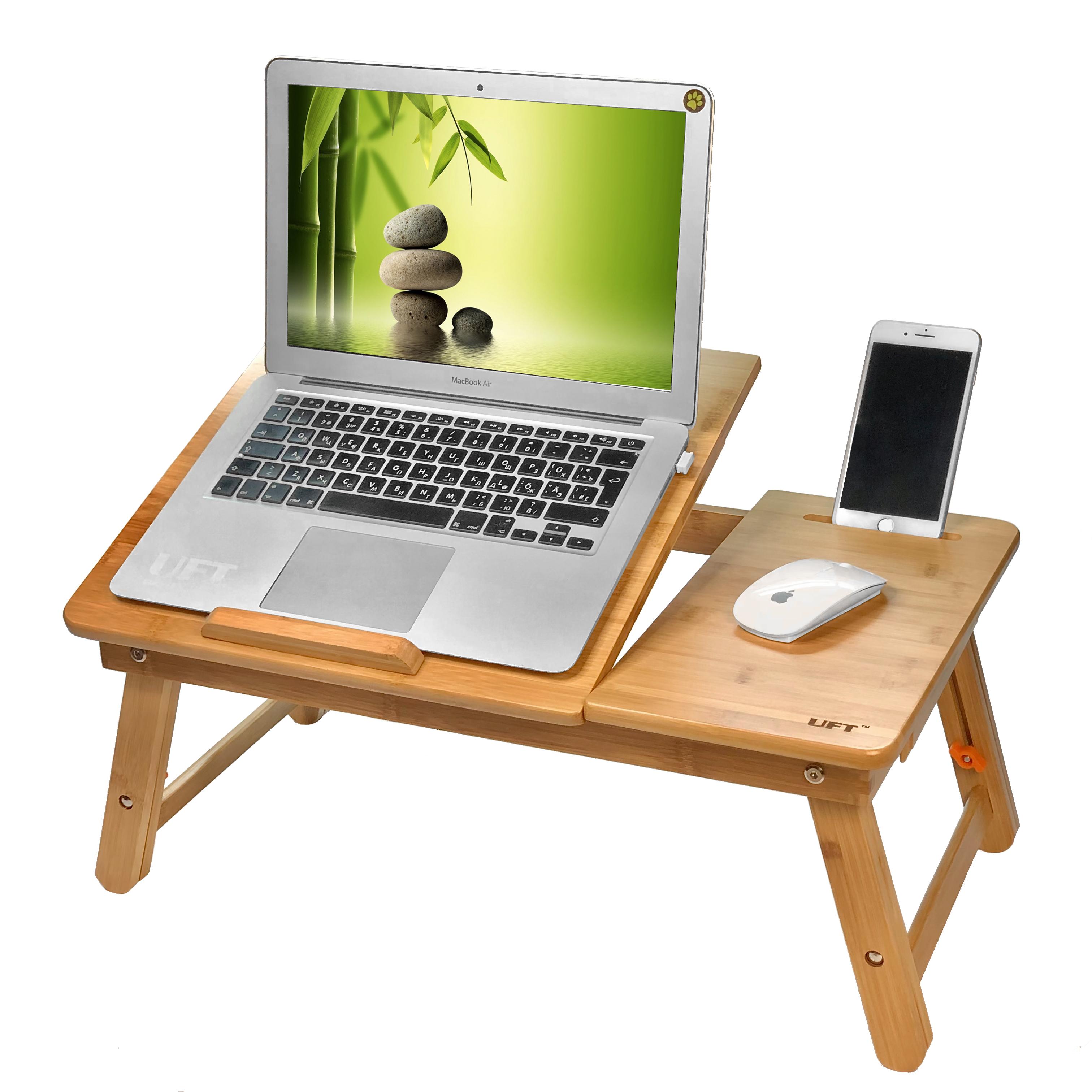 Фото 4 Бамбуковый столик UFT T25 для ноутбука 17