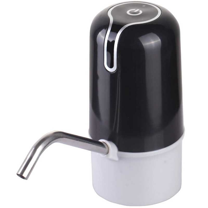 Фото Электрическая помпа UFT Pump Dispenser Black для воды на бутль с аккумулятором