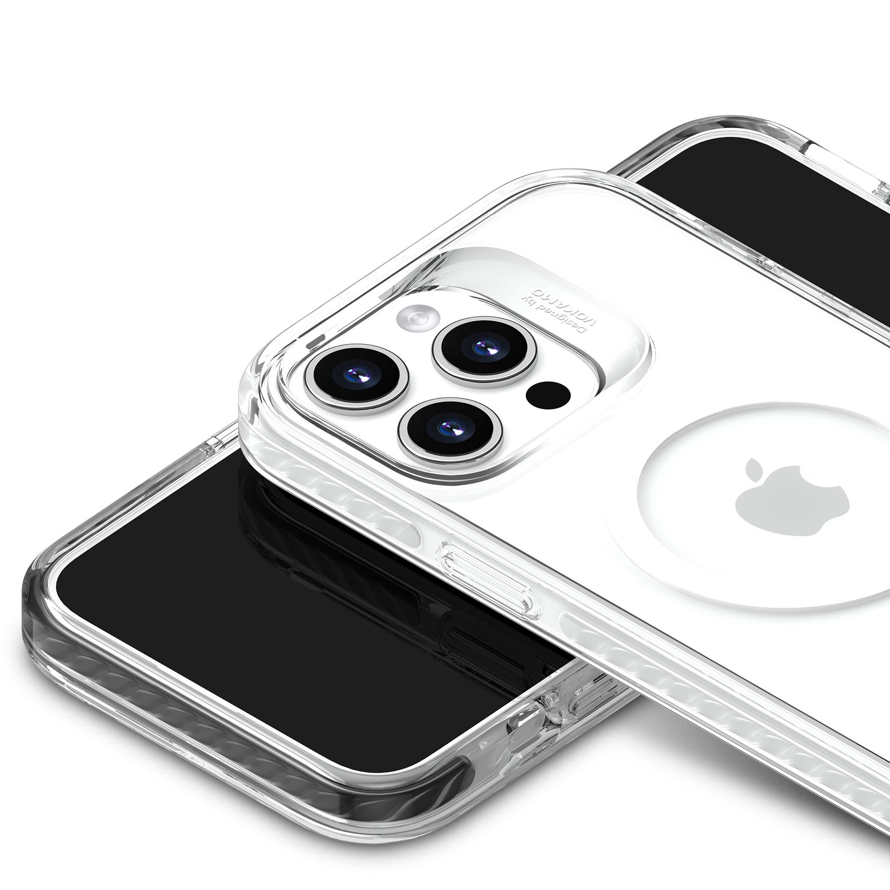 Фото 4 Чехол для iPhone 15 Pro с магнитом MagSafe Vokamo Smult White