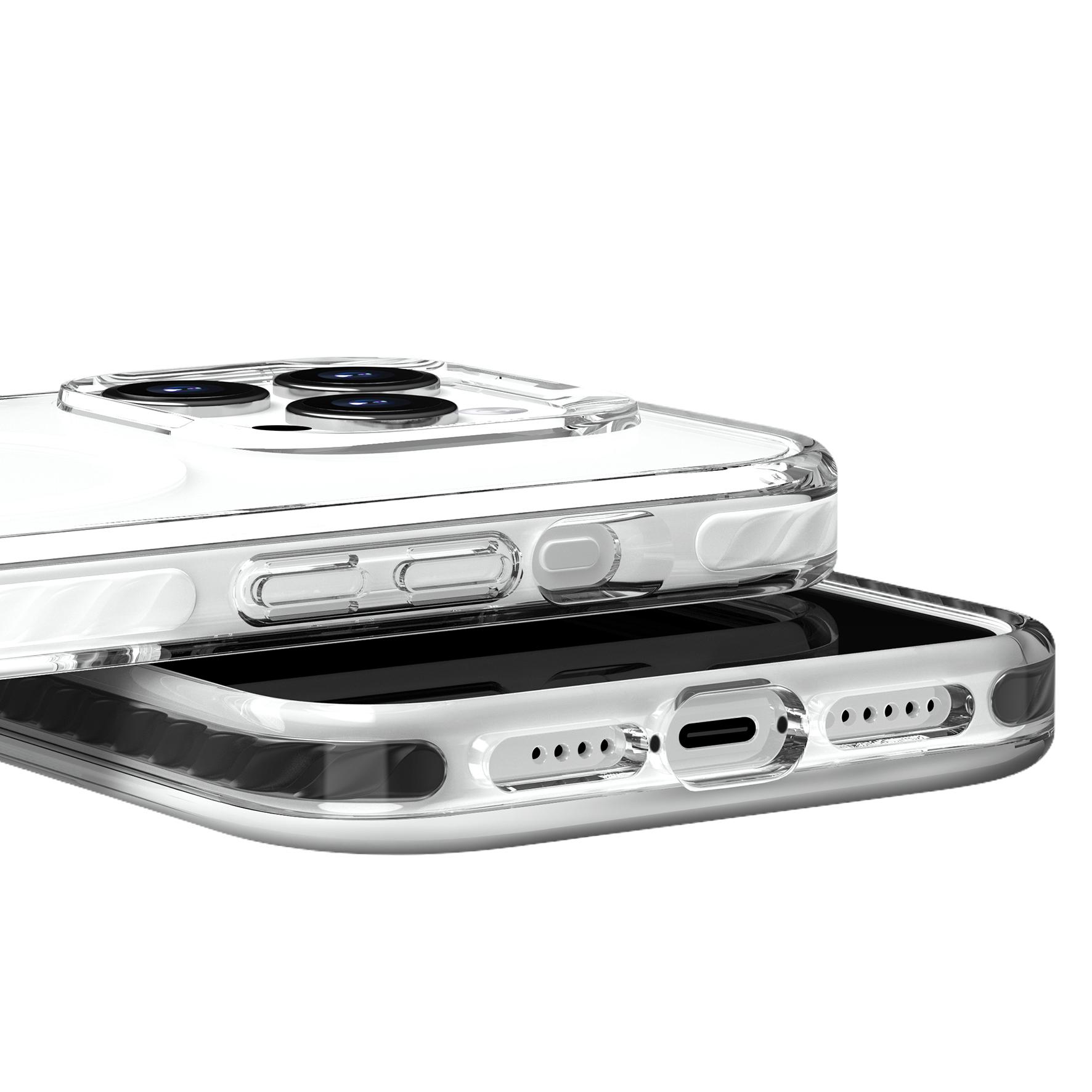 Фото 2 Чехол для iPhone 15 Pro с магнитом MagSafe Vokamo Smult White