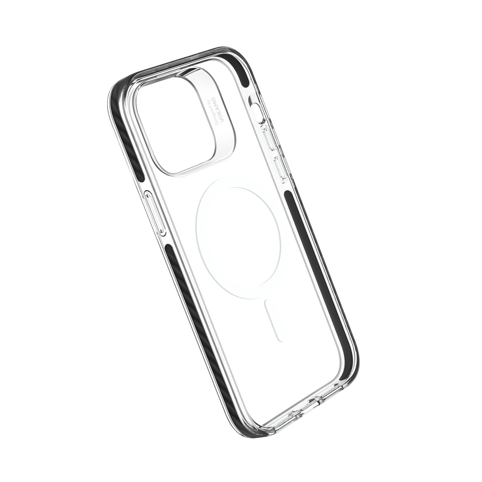 Чехол для iPhone 15 Pro с магнитом MagSafe Vokamo Smult Black