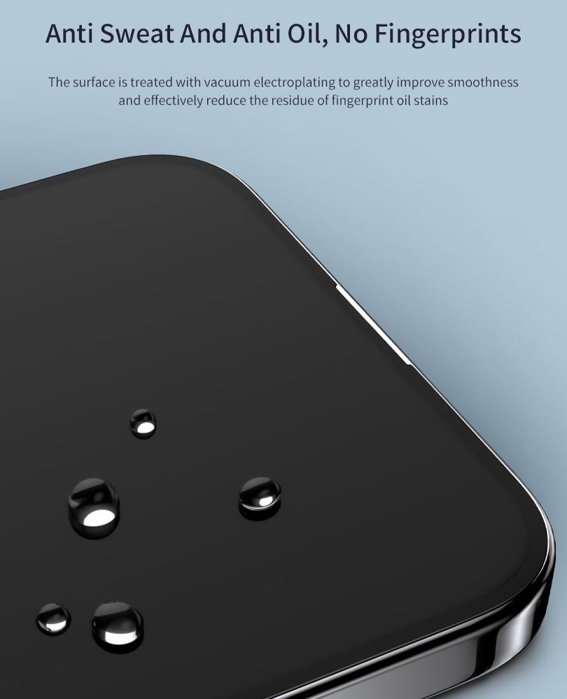 Защитное стекло 3D для iPhone 15 Pro Ocover VOKAMO Diamond HD Black