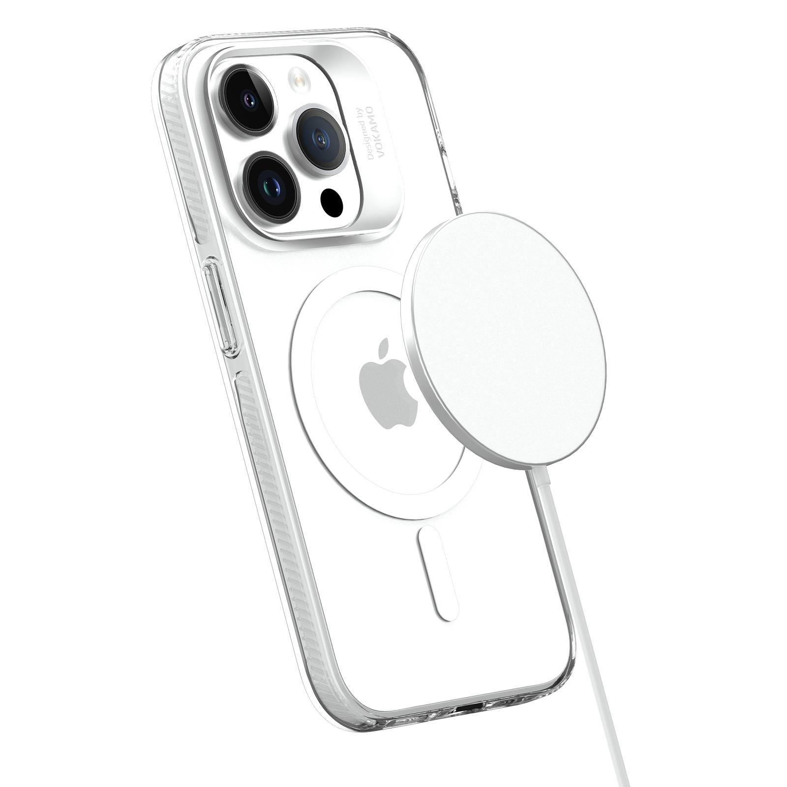 Фото 5 Чехол для iPhone 15 с магнитом MagSafe VOKAMO Прозрачный