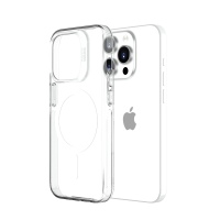 Чехол для iPhone 15 Pro с магнитом MagSafe VOKAMO Прозрачный