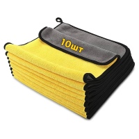 Микрофибра для мойки машины мягкое полотенце из микрофибры 60х30см UFT Towel 10 шт (UFTtowel10)