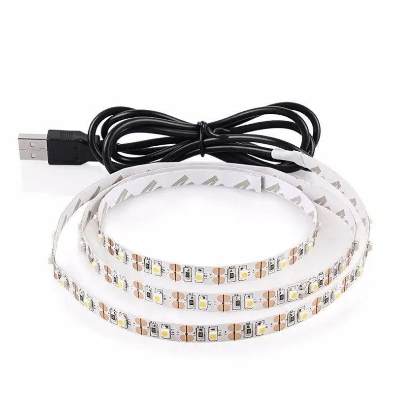 Фото 2 Светодиодная LED лента 5м питания от USB, белый свет UFT LS03 (UFTLS03)