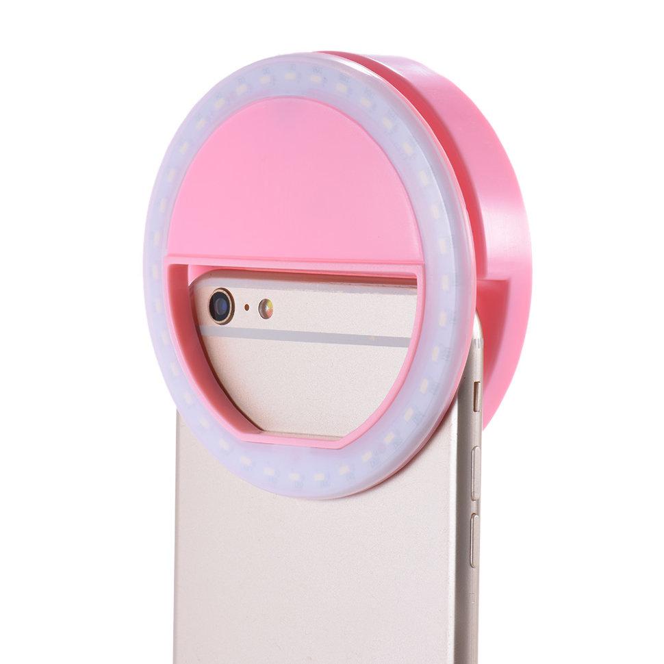 Кольцо для селфи M+ Selfie Ring pink (MP050305)