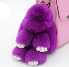 Мягкий брелок кролик UFT Banny purple (UFTMP100)
