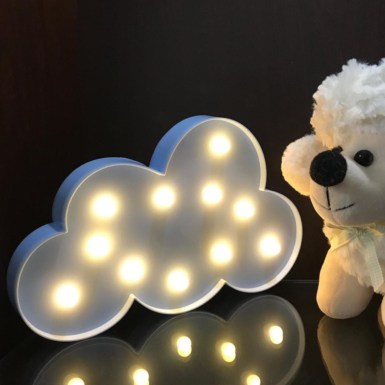Фото 1 Декоративный LED светильник ночник Облако CG Funny Lamp Cloud