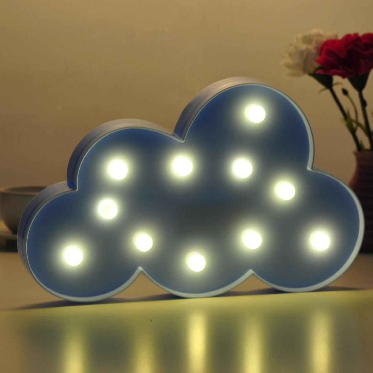 Фото 3 Декоративный LED светильник ночник Облако CG Funny Lamp Cloud
