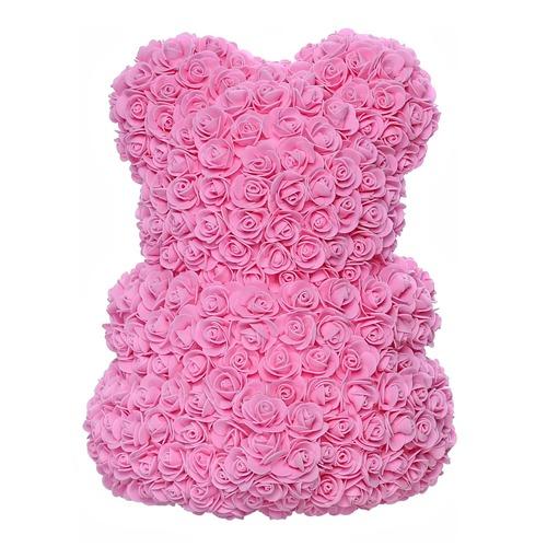 Мишка из роз CG Bear Flowers BB2 Pink