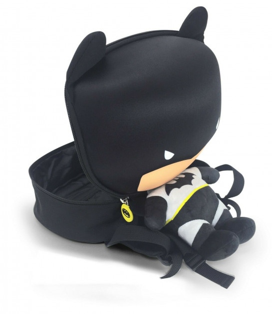 Фото Детский рюкзак Ridaz Batman-EVA Original плюшевый black